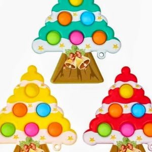 Christmas tree simple dimple pop it